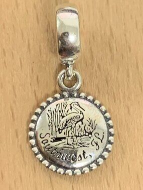 Pandora Southwest, FL, Florida Dangle Charm, S925 Silver Jewelry Bracelets